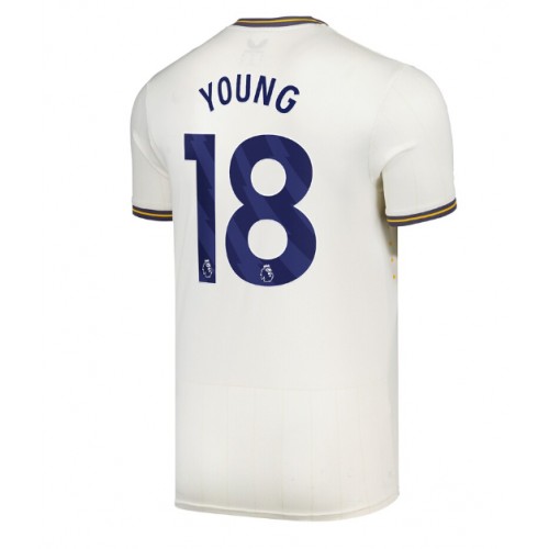 Dres Everton Ashley Young #18 Rezervni 2024-25 Kratak Rukav